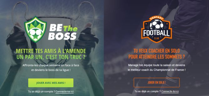 Be the boss et Fantasy Football Club