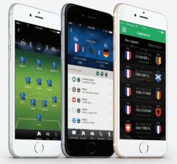 WeFan application pour vivre un match de foot comme au stade ! 