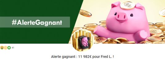 gagnant Unibet