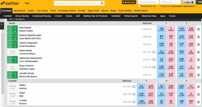 Betting Exchange Betfair