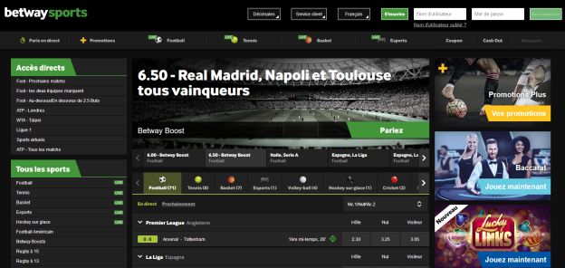 Betway avis sur ce bookmaker