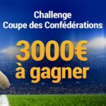 3.000€ à gagner pour la Coupe des Confédérations sur France Pari
