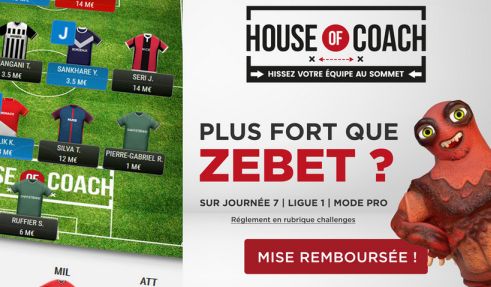 Challenge Fantasy House of Coach sur ZEbet