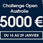 Challenge Netbet pour l Open d Australie : 5000€ à gagner