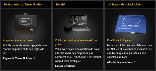 Ecole de Poker pour apprendre les bases du jeu