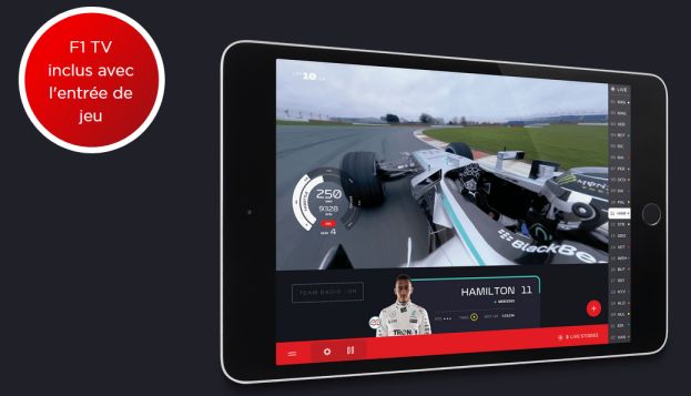 F1 TV : courses de Formule 1 en streaming sur PlayON