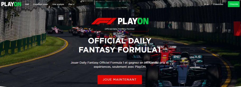 Fantasy Formula1 sur PlayON