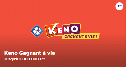 Keno gagnant à vie