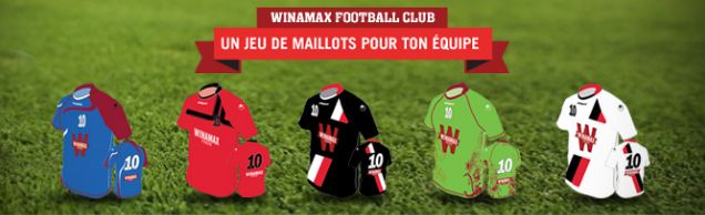 Maillots foot Winamax