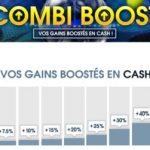 Combi Boost Netbet : jusqu’à 100% de bonus en argent cash sur vos paris combinés