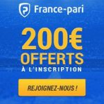 200 euros de bonus offerts sur France-Pari