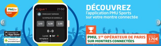 PMU montre connectée