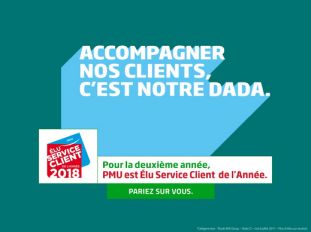 Le PMU reçoit le prix du service client de l'année 2018