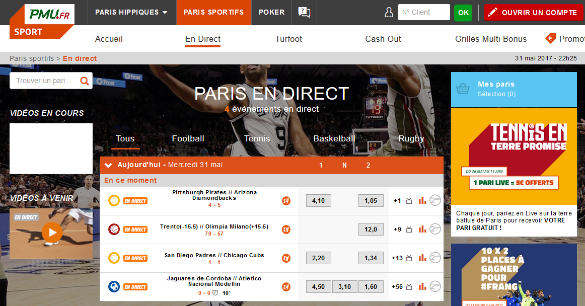 Paris en direct PMU Sport