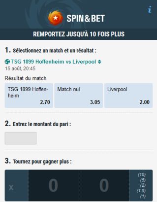 Spin & Bet BetStars
