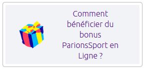 Termes et conditions bonus Parions Sport