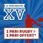 Tournoi des six nations sur le PMU : 1 pari engagé = 1 pari offert