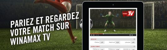 Winamax TV : matchs en streaming et en direct