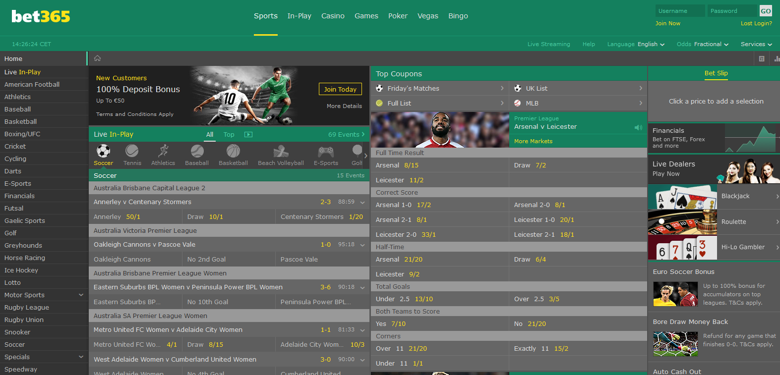 bet365 avis