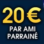 Parrainage Netbet : recevez 20 euros de bonus par filleul