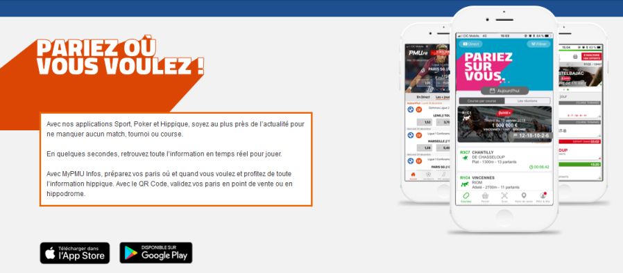 PMU mobile : sport, hippique et poker