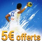 Promotion Championnat du monde de handball : 3 paris live = 5 euros offerts