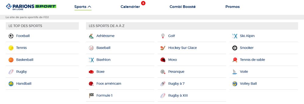 sports Parions Sport