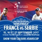 Demi-finale Coupe Davis 2017 : France-Serbie